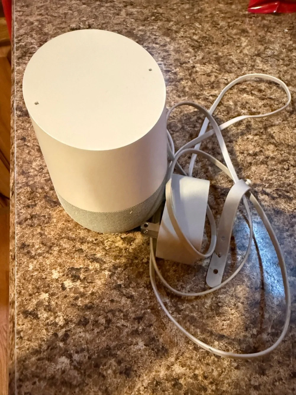 google White Smart Home Voice Speaker